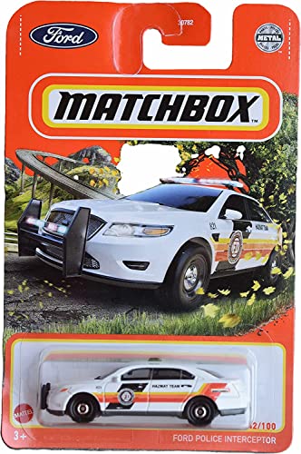 Matchbox Ford Police Interceptor miniatura 1