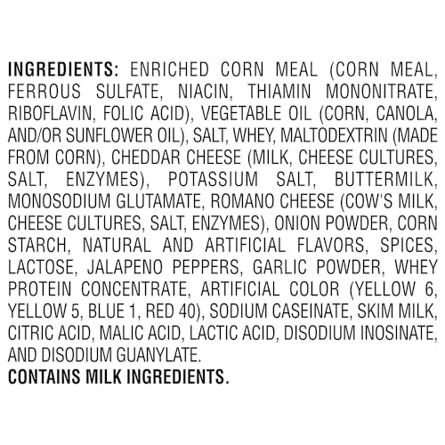 Image of Cheetos Frito-Lay Cheddar Jalapeno Crunchy Pouch, 226.8 G