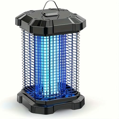 LSDLOUYAQNG Mata Insectos Lámpara antimosquitos eléctrica USB, matamoscas, Repelente de Moscas, Linterna con función de Temporizador for Camping.(JC-MWD)