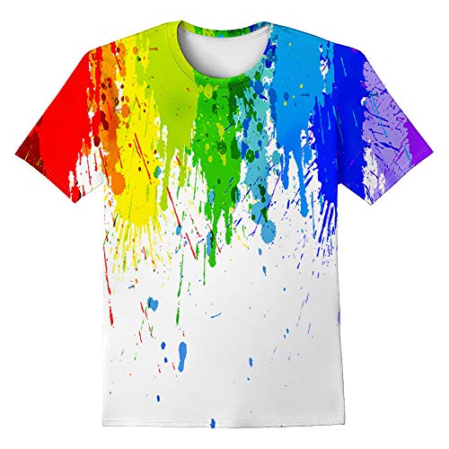 Image of LAIDIPAS Boys Girls 3D Graphic T-Shirt Short Sleeve Tops Tees 6-16 Years