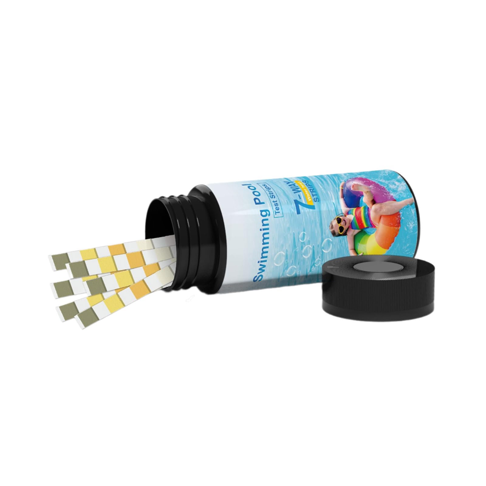 REDYY YIBOZI 50Pcs/100Pcs Drinking Water Tester Water Hardness Total Alkalinity Chlorine Bromine Test Strips Water Quality Tester Water Tester Strips, 50 items