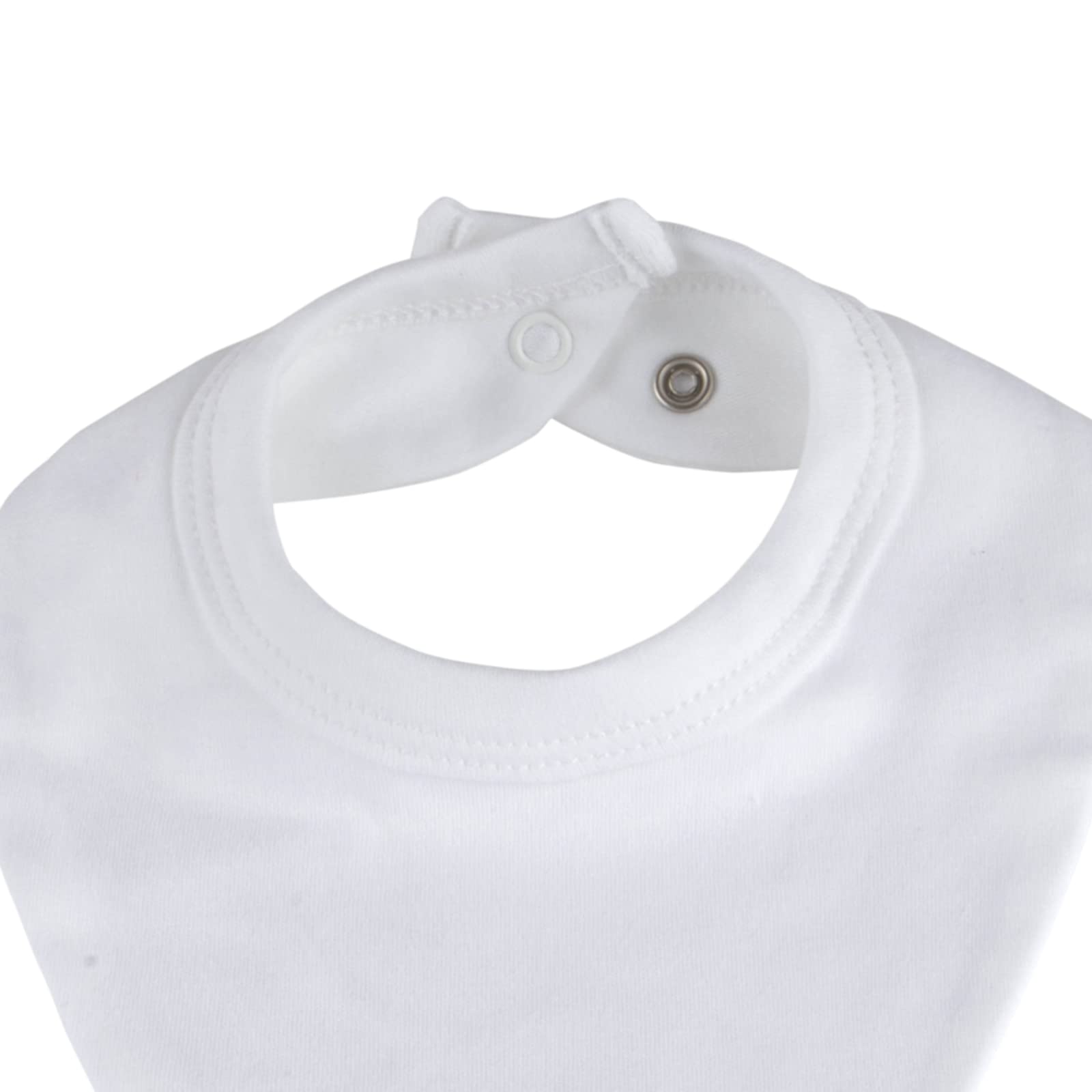Baban Baby Bibs 3 Pack, Dribble Bibs For Baby Boys & Girls 0-6 Months, Newborn Teething Bib, Made In Britain - Image 3
