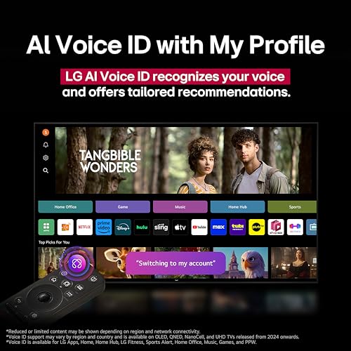 LG 83-Inch Class OLED AI 4K B5 Series Smart TV w/Dolby Atmos, Dolby Vision, HDR10, AI Super Upscaling 4K, Filmmaker Mode, Wow Orchestra, Alexa Built-in (OLED83B5PUA, 2025) - Image 6