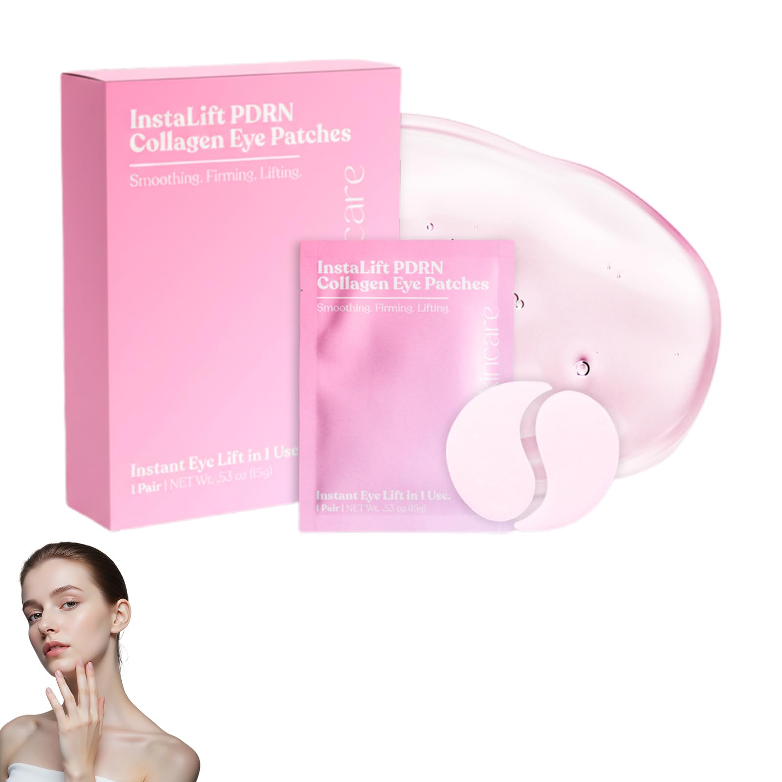 Amazon.com: Instalift Pdrn & Collagen Eye Patches, Pdrn Collagen