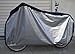 KLOUD City Silver & Black 190T Nylon Waterproof Bike/Bicycle Cover (Size: M)