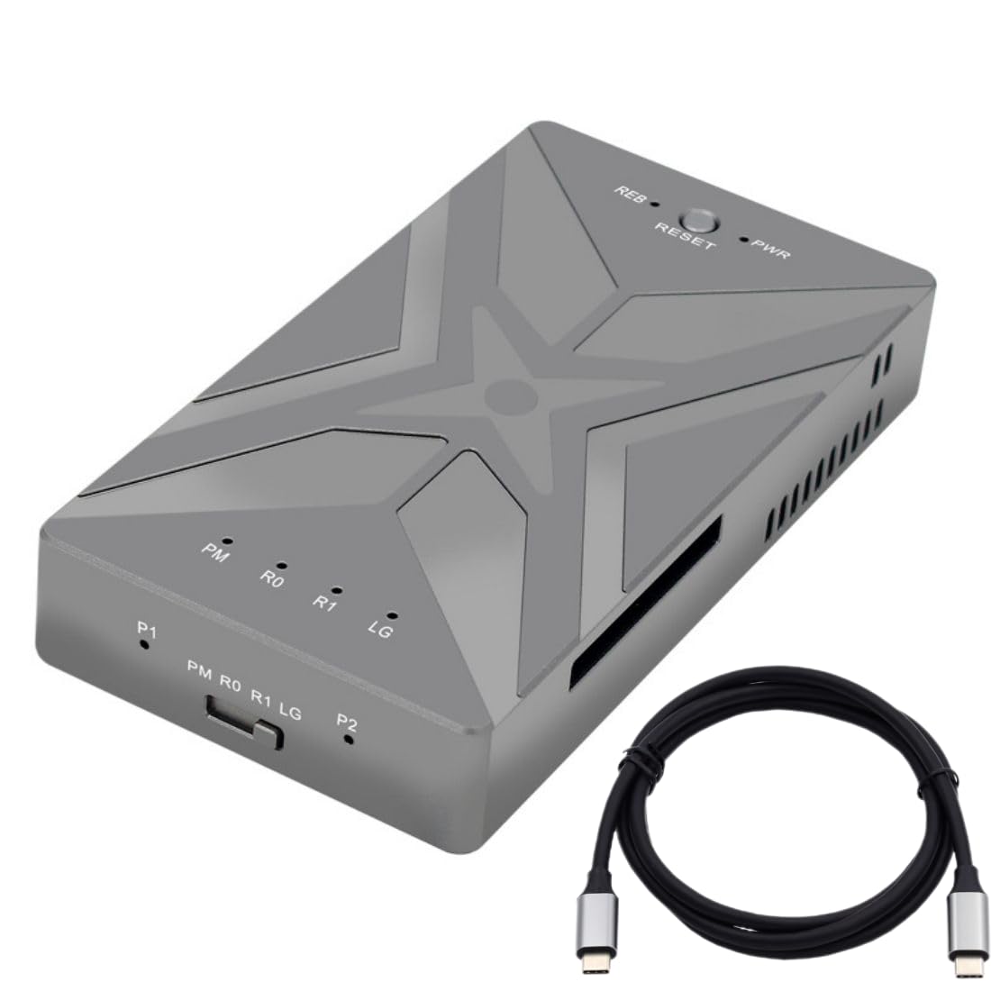 adattatore ssd m.2 per laptop con interfaccia usb e caso per dischi rigidi in formato 2.5 pollici