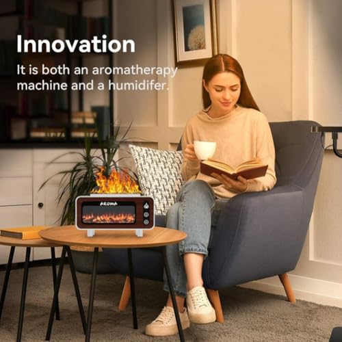 Diffuseur Flame 7 couleurs à arrêt automatique pour la maison