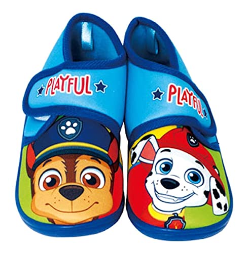 warme Kinder Schuhe - Hausschuhe Laufschuhe boots Spielschuh mit Motiven im Stil von Paw Patrol (25 EU, numeric_25) Cover