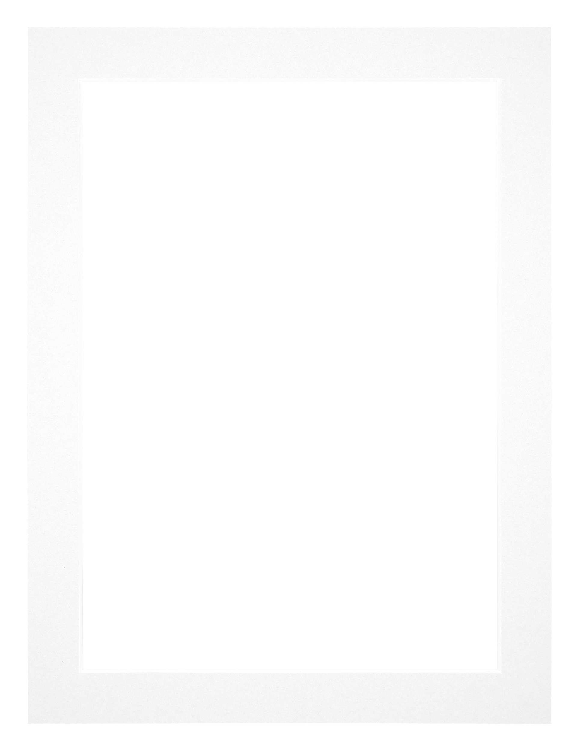 yd. Passe-Partout Photo Frame Size 30x40 cm - Photo Size 25x35 cm - White