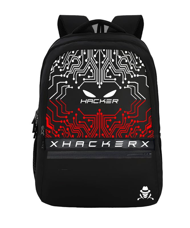 THE GANGSTER HACKER Edition Bag with 2 Secret Pockets, 28 litres Large Size Laptop Backpack, Black (B0DJ9FNQB4) Amazon Price History, Amazon Price Tracker