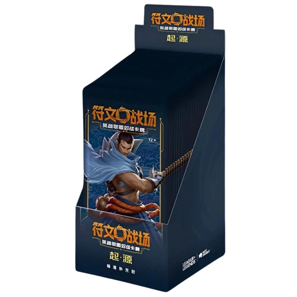 League of Legends | Riftbound Collectable Trading Card | Sealed Box | Simplified Chinese Edition | Riot Games | For Collectors 15+ Years | Origins (Slim 5 Card) — image 1