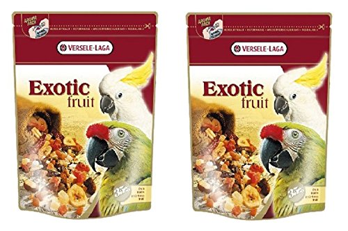 Versele Laga Exotic Fruit Bird Food, 600g (Pack of 2)