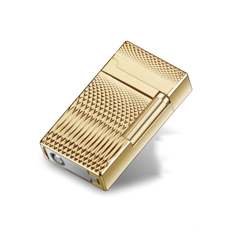 Amazon.com: HUZHUAN Cigar Lighter, Torch Lighter, Steel Tone Butane Lighter,  Refillable Lighters, Cigar Lighters Torch, Suitable for Lighting Cigarettes  and Cigars, Gift Giving and Collection(Gold) : Health & Household