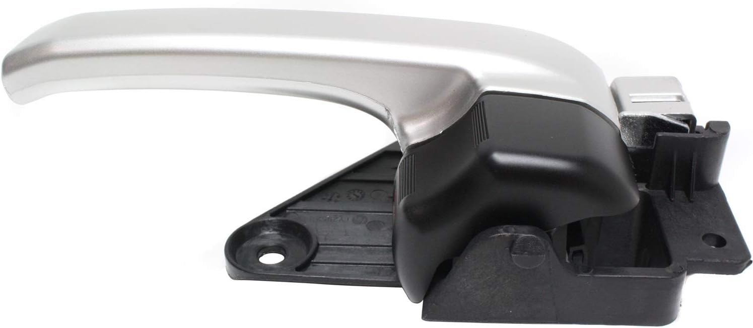 Garage-Pro Interior Door Handle Compatible with 2007-2021 Toyota Tundra & 2008-2018 Sequoia Front Or Rear, Driver Side Silver lever