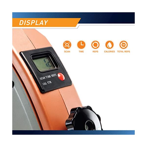 Marcy Cardio Mini Cycle – Portable Cardio Machine with Variable Resistance for Home Gym NS-909