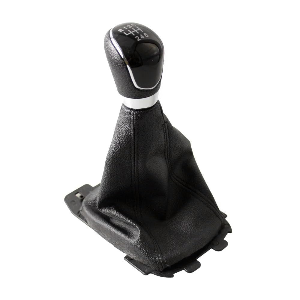 GZNBB Car Manual Gear Shift Knob Boot Cover Gaiter Lever Shifter Handle Stick, for Ford Ecosport 2013-2018