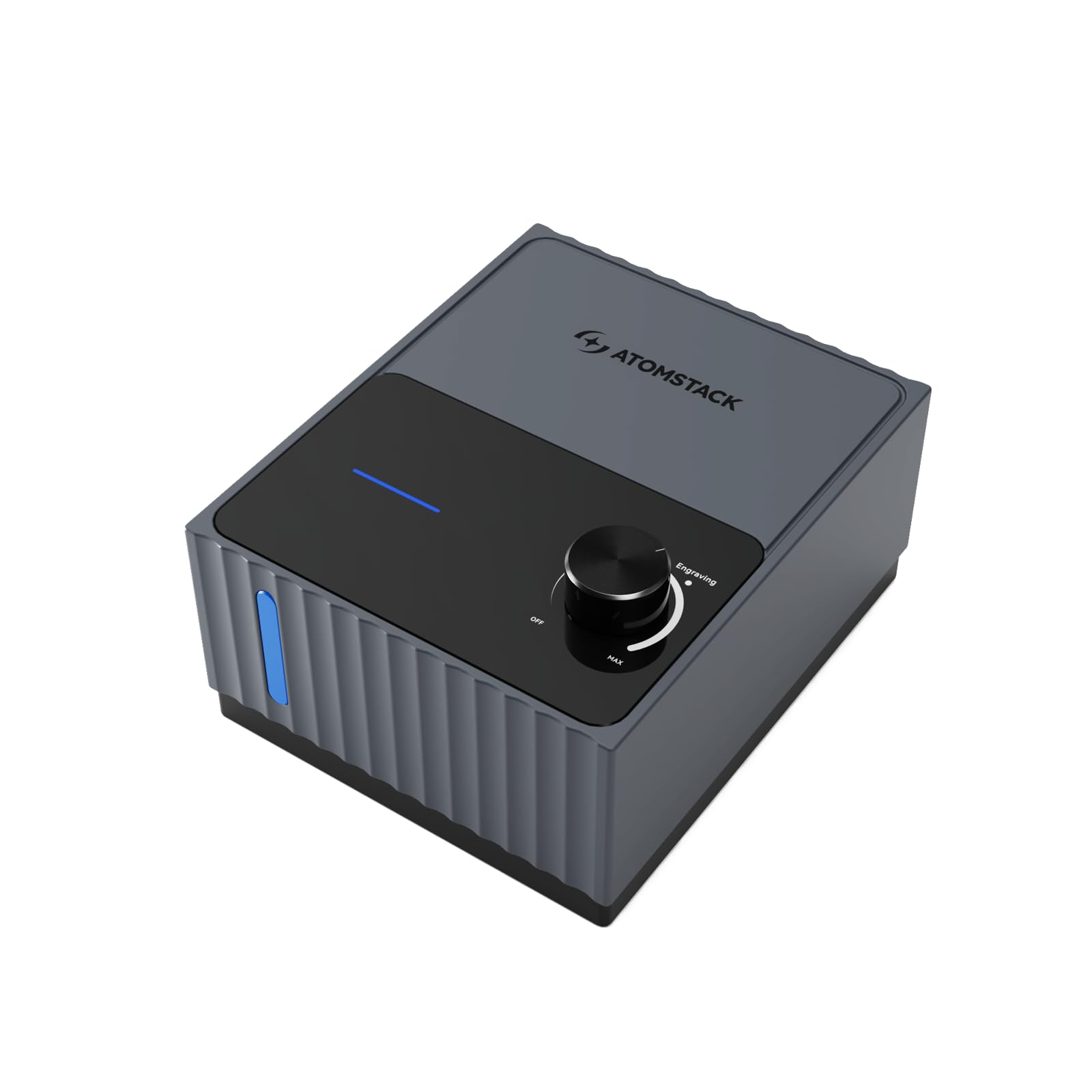 Atomstack F80 Luftunterstützungsset, 60 L/min, Air assist set geeignet für A40 Pro V2, A20 Pro V2, A10 Pro V2, A48 Ultra, A24 Ultra, A24 Pro, A12 Ultra, A12 Pro, A40 Max, A30 Pro, A20 Pro (Grau)