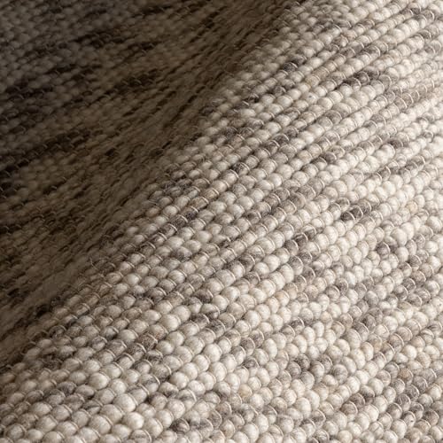 Image of Nuloom Marilyn Charcoal Solid Flatweave Wool Area Rug, 4' x 6'