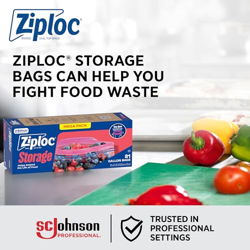 SC Johnson Professional Ziploc Gallon Food Storage Bags, 9 Boxes x 81 Count, 729 Total Bags by SC Johnson Professional - Image 6