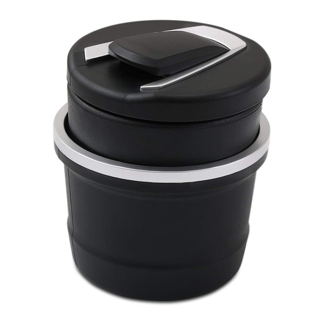 Woniyal Car Ashtray for Skoda Superb 4 3Y 2024 2025, Ash Bin Ash Holder Cigarettes Cigarette Butt Bucket for Cars Mini Trash Box Outdoor Travel Accesories