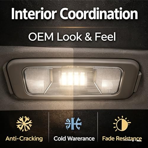 Image of KIMISS Car Interior LED Lamp, 15126553 Car Interior Dome Roof Ceiling Light Working Lamp Fit for 2004-2008