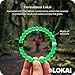 Lokai Silicone Beaded Bracelet for Environment Cause - Medium, 6.5 Inch Circumference - Jewelry Fashion Bracelet Slides-On for Comfortable Fit for Men & Women