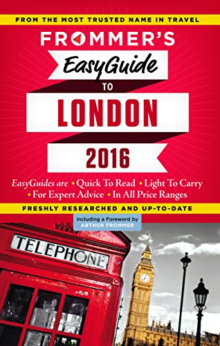 Frommer's EasyGuide to London 2016 (Easy Guides)