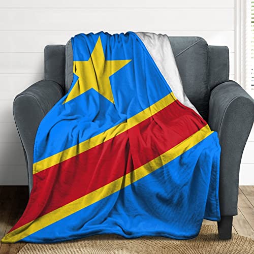 Cadeau plaid Congo couverture en flanelle pour lit et canapé - 7