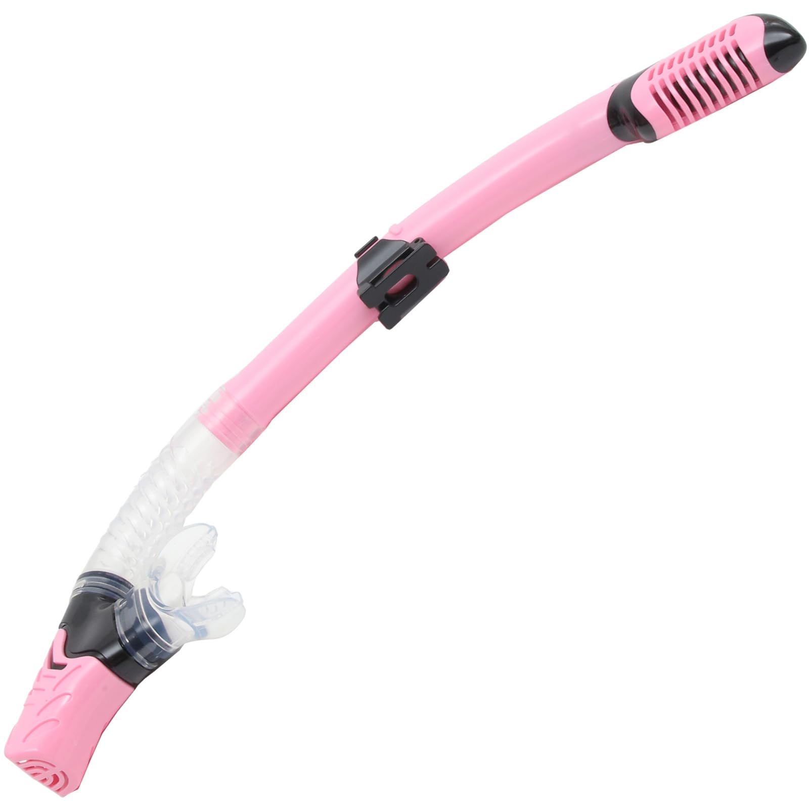 KOMBIUDA Dry Snorkel Set for Adults Professional Scuba Diving Gear Portable Dive Tube Snorkeling Accessory Full Silicone Dry Breathing Tube