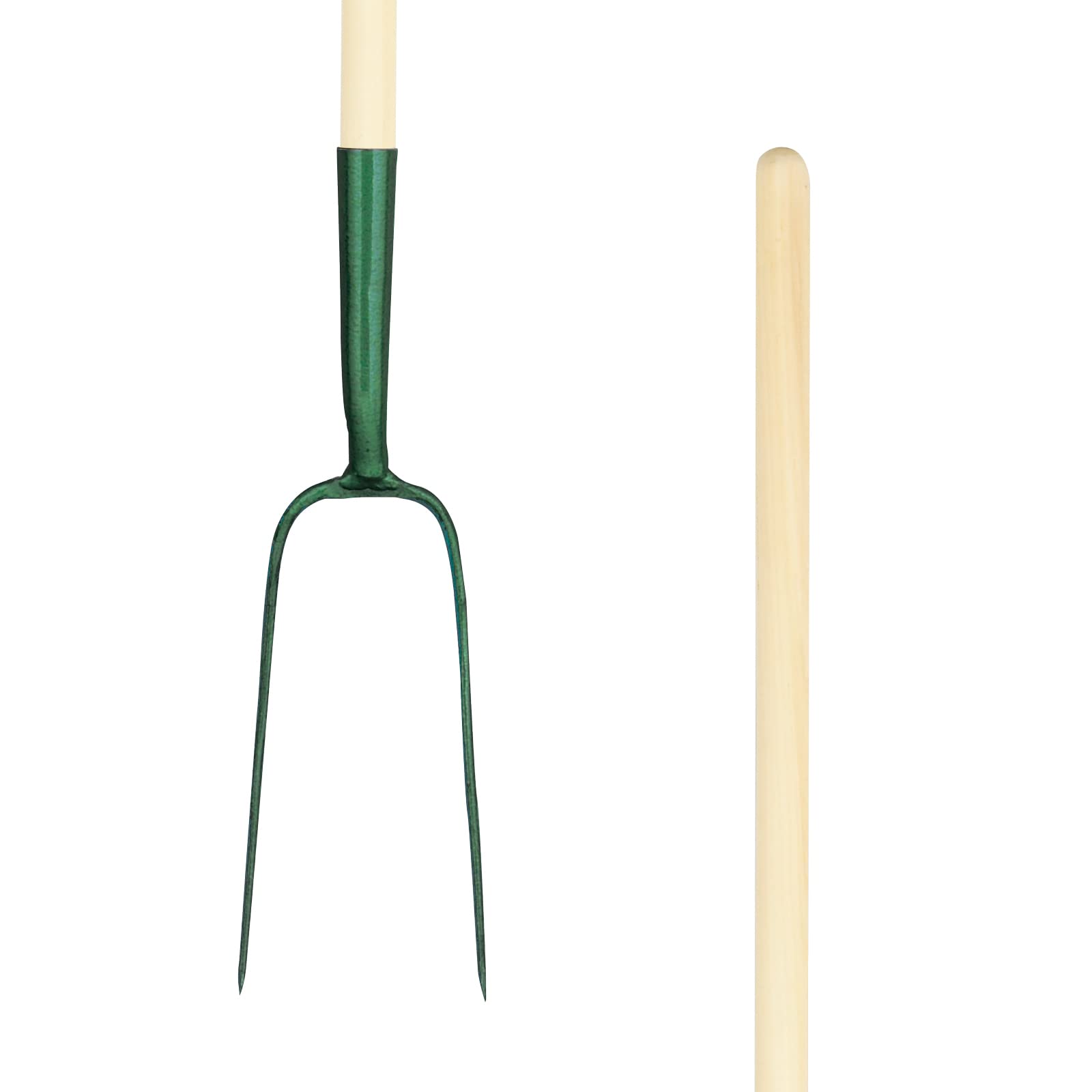 PDL – Pegdev Carters 54" Premium Forged Ash Handle 2-Prong, Hay, Pitch, Muck, Manure, Bale Agricultural Fork - Endurance Series.