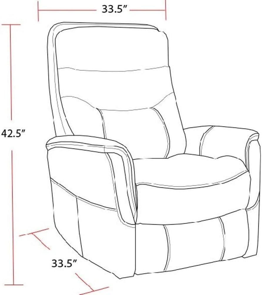 Starlight Canyon Home Capri Silver Recliner Nursery Glider Set of 2 – Luxurious Boucle Chair Pair with Swivel Motion for Ultimate Comfort