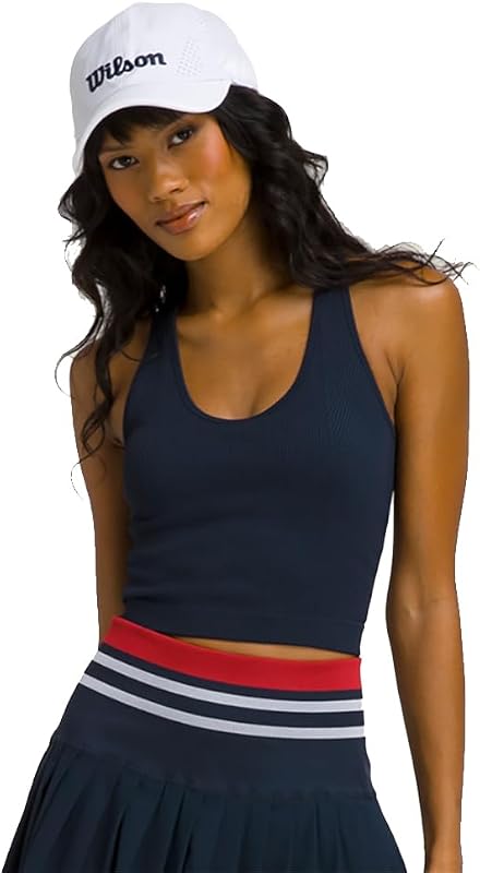 Everyday Brami Womens Tennis Top Classic Navy Small