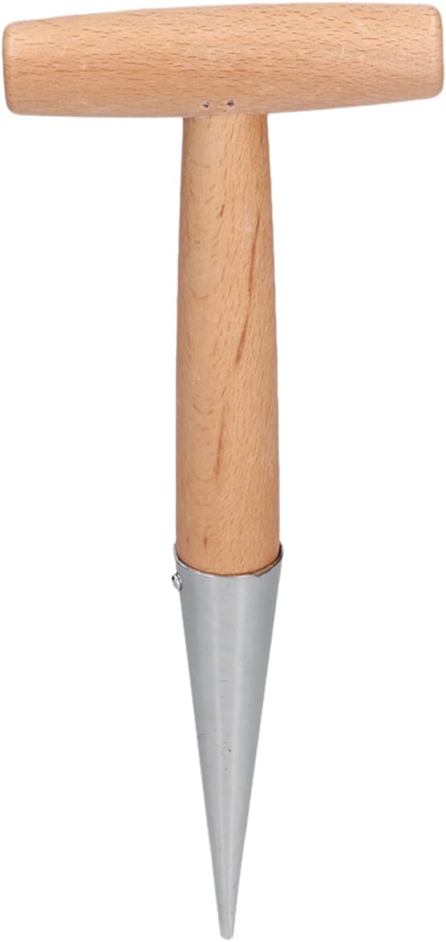 Seed Dibber, Bulb Dibber, Portable Handheld Plant Bulb Seeder, Hand Held Bulb Planter for Tulip Daffodil Crocus Garden Tool