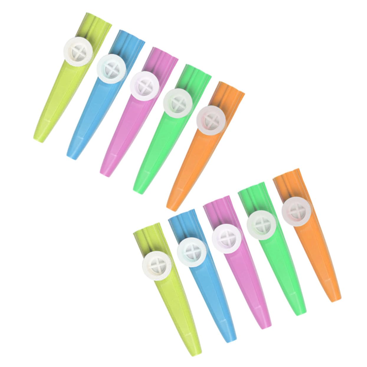 Vaguelly Kinder Kazoo Musikinstrument 50 Stück Kunststoff Kazoos Für Kinder Leicht Zu Spielen Lernspielzeug Für Musikförderung Und Freizeitaktivitäten