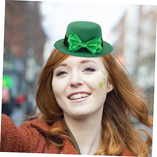 Accessoires de costume de fête Saint-Patrick pince à cheveux chapeau vert pulpe - 6