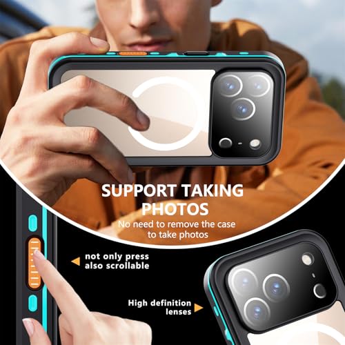 Coque IP68 iPhone 17 Pro Max pour le ski et la plage MagSafe