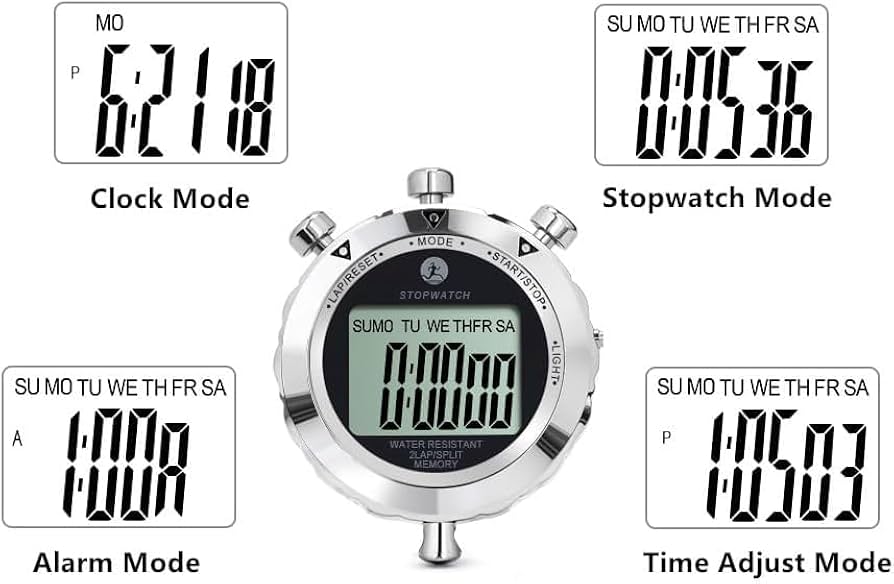 Amazon.co.jp: Rolilink メタルストップウォッチ スポーツストップ