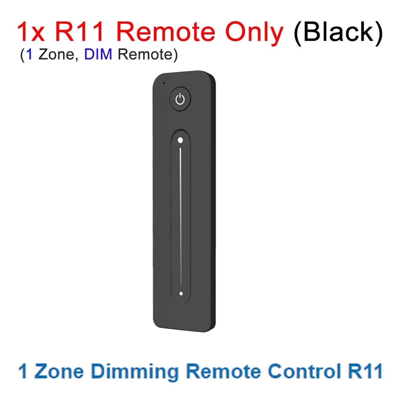 Atenuador LED S1-B(WT) 2,4G control remoto 220V 110VAC regulador triac, adecuado for bombillas LED regulables(R11 Remote Only)