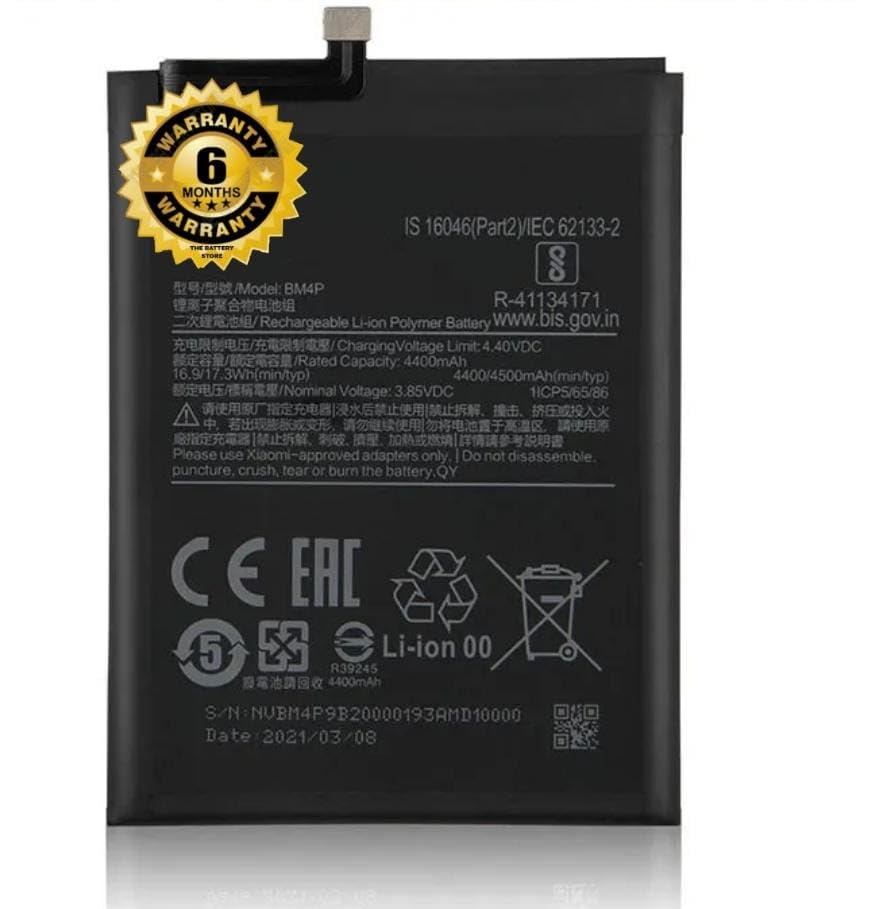 Image of THE BATTERY STORE Original BM4P Battery for Redmi K30 / Poco X2 Battery with 6 Month warrenty**** (H237)