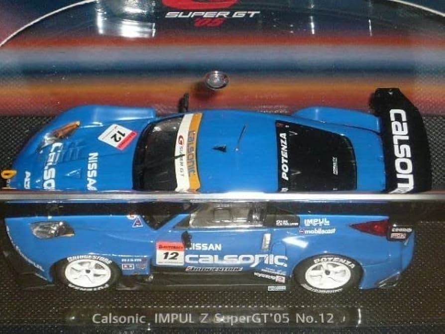 Amazon | 1/43 EBBRO SUPER GT 2005 CALSONIC IMPUL Z No.12 青