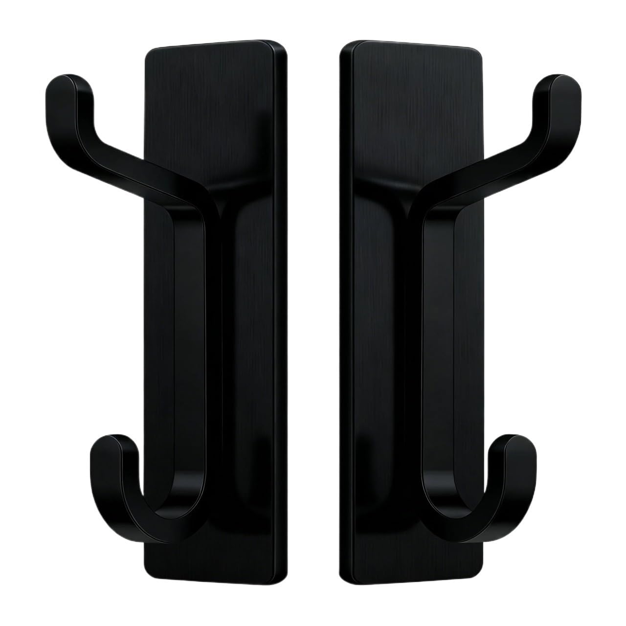 2/4pcs Adhesive Wall Hooks for Hanging Towel for Bathrooms Door Hanger Coat Hook Heavy Duty Sticky No Damage
