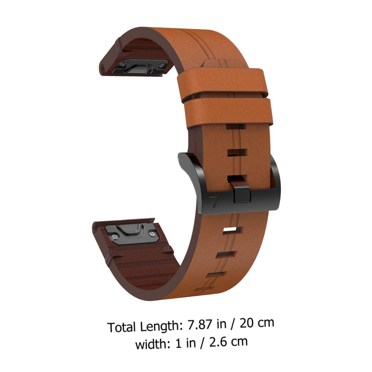SHINEOFI Correa De Cuero De Liberación Rápida Para Reloj Inteligente Compatible Pulsera De Cuero Para Deportes y Actividades Al Aire