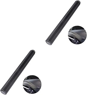 Wakauto 2 Peças Decalques Para Carros Adesivos Para Carros Adesivos Automotivos Adesivos 3D Decalques De Envoltório De Carro Realistas Fibras De Carbono Calcomanias Para Autos Decoração