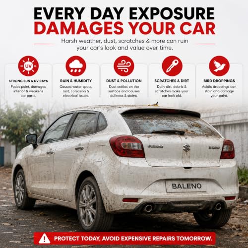 Image of AutoStory Premium Waterproof Elevate Car Body Cover