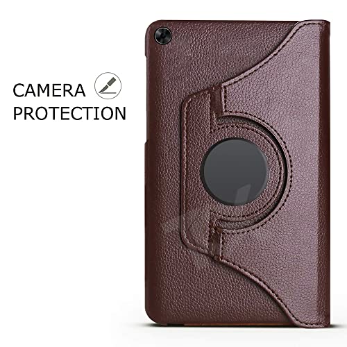 Image of TGK Rotating Cover for realme Pad 10.4 inch Case (Brown)