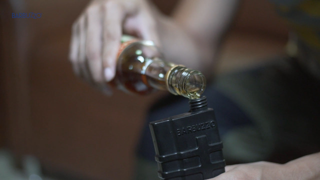 Amazon.com | Barbuzzo AR-15 Flask - 7-Ounce Hip Flask - Replica