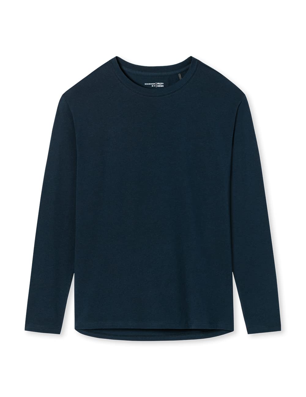Schiesser Damen Schlafshirt langarm Baumwolle - Mix + Relax