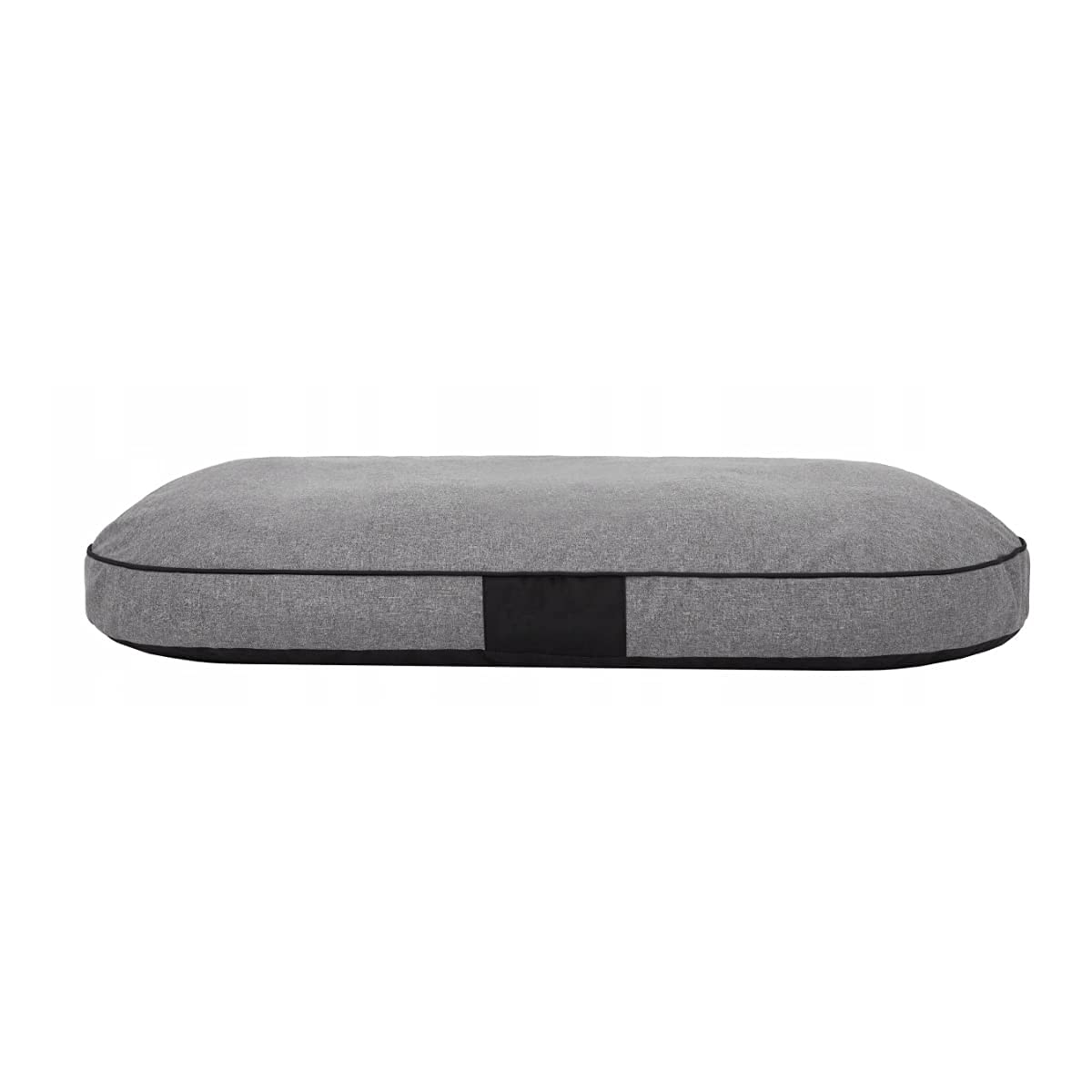 OVAL ÖKOLEINEN Hundematratze, Hundebett für Kleine, Mittlere, Große Hunde - Robustes, wasserdichtes Hundekissen, kuscheliges Schaum Tierbett, Outdoor & waschbar - 108x85x15cm Dunkelgrau