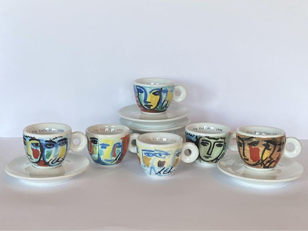 リチャードジノリ ILLY シリーズ Matteo Thunカップ&ソーサー6脚