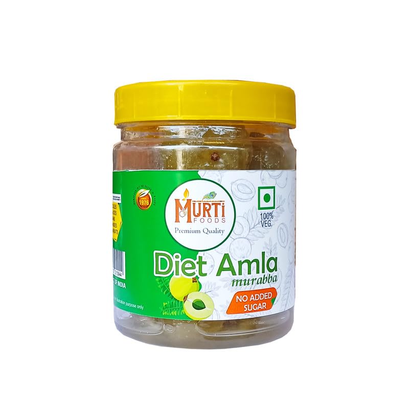 MURTI Diet Amla Murabba Dry 400g | Natural Amla Preserve | Tangy & Sweet Amla Fruit Delight | Ideal for Snacking, Desserts & Baking | Suitable for All Age Groups-image-42
